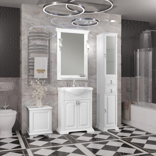 Зеркало со светильниками Риспекто 65 для ванной комнаты