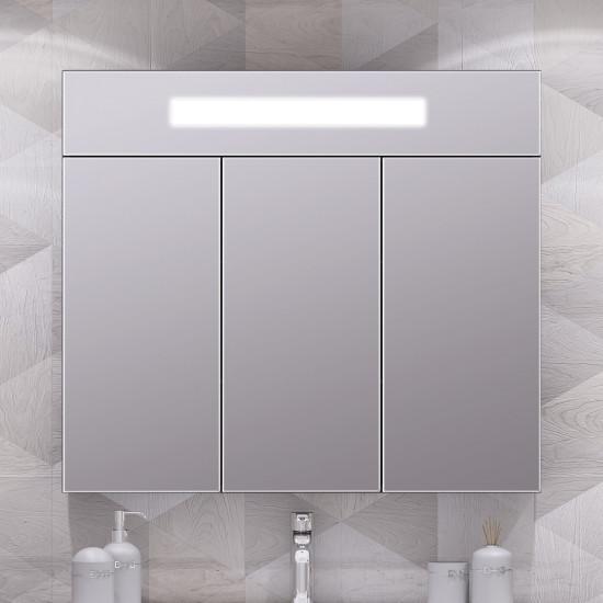 Мебель для ванной Кристалл 90 лофт с раковиной антрацит для ванной комнаты