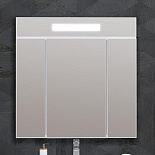 Зеркальный шкаф с подсветкой Фреш 80 для ванной комнаты - Фото 1