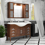 Мебель для ванной Мираж 120 для ванной комнаты - Фото 10