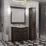 Зеркало со светильниками Риспекто 95 для ванной комнаты - Фото 3