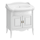 Тумба OPADIRIS Лоренцо 80, белый матовый (под раковину CeraStyle Виктория 80)