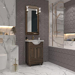 Мебель для ванной Тибет 55 объемные фасады для ванной комнаты - Фото 5