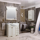 Зеркало со светильниками  Клио 85 для ванной комнаты - Фото 2