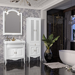 Мебель для ванной Лоренцо 80 для ванной комнаты - Фото 9