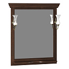 Зеркало OPADIRIS Риспекто 85, орех антикварный (нагал), с выключателем