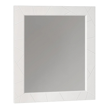 Зеркало OPADIRIS Луиджи 90, белый матовый, вар. 2