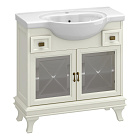 Тумба OPADIRIS Борджи 85, слоновая кость (под раковину Santek Сенеж 87)