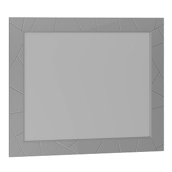 Зеркало OPADIRIS Луиджи 120, серый матовый, вар. 2