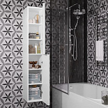 Пенал Арабеско универсальный для ванной комнаты - Фото 2