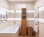 Пенал Карла лев/прав для ванной комнаты - Фото 1
