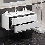 Комплект мебели для ванной Луиджи 120 для ванной комнаты - Фото 5
