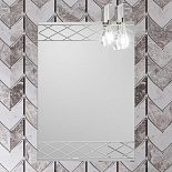 Зеркало со светильником Порто 80 для ванной комнаты - Фото 1
