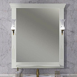 Зеркало со светильниками Риспекто 85 для ванной комнаты - Фото 1
