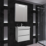 Зеркальный шкаф с подсветкой Фреш 60 для ванной комнаты - Фото 3