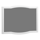 Зеркало OPADIRIS Лаура 120, белый матовый без патины