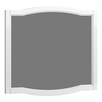 Зеркало OPADIRIS Лаура 100, белый матовый без патины