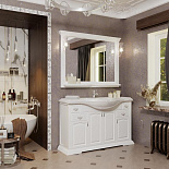 Зеркало со светильниками Риспекто 120 для ванной комнаты - Фото 4