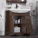 Мебель для ванной Клио 75 для ванной комнаты - Фото 4