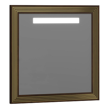 Зеркало OPADIRIS Карат 80, бежевый глянцевый с патиной - золото