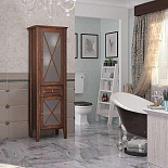Пенал Палермо правый для ванной комнаты - Фото 1