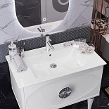 Мебель для ванной Ибица 90 на ножках для ванной комнаты - Фото 9