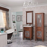 Мебель для ванной Палермо 50 левый для ванной комнаты - Фото 1