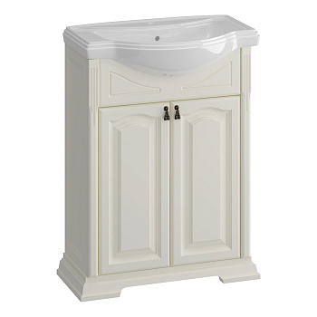 Тумба OPADIRIS Риспекто 65, слоновая кость (под раковину Kirovit Классик 65)