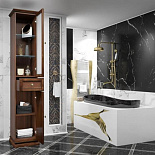 Пенал Корсо Оро правый для ванной комнаты - Фото 2