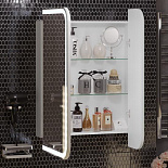 Зеркальный шкаф Элеганс 70 для ванной комнаты - Фото 3