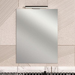 Зеркало со светильником Треви 60 для ванной комнаты - Фото 1