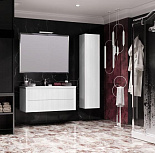 Мебель для ванной Рубинно 120 подвесной для ванной комнаты - Фото 7