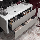 Мебель для ванной Рубинно 120 подвесной для ванной комнаты - Фото 2