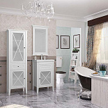 Мебель для ванной Палермо 50 правый для ванной комнаты - Фото 1