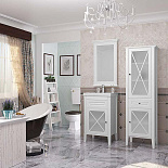 Мебель для ванной Палермо 50 левый для ванной комнаты - Фото 1