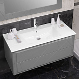 Комплект мебели для ванной Луиджи 120 для ванной комнаты - Фото 4