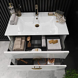 Мебель для ванной Ибица 90 подвесная для ванной комнаты - Фото 2