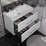 Мебель для ванной Арабеско 80 для ванной комнаты - Фото 3