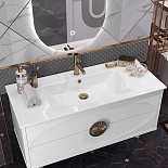 Мебель для ванной Ибица 120 подвесная для ванной комнаты - Фото 8