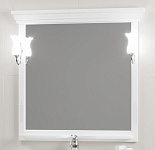 Зеркало со светильниками Риспекто 95 для ванной комнаты - Фото 1