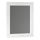 Зеркало OPADIRIS Луиджи 80, белый матовый, вар. 2