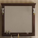 Зеркало со светильниками Риспекто 105 для ванной комнаты - Фото 1