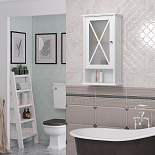 Шкаф Палермо подвесной левый для ванной комнаты - Фото 1