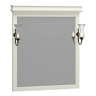 Зеркало OPADIRIS Борджи 85, слоновая кость, с выключателем, вар. 2