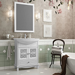 Комплект мебели для ванной Омега 65 см для ванной комнаты - Фото 2