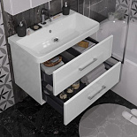 Мебель для ванной Арабеско 80 с зеркальным шкафом для ванной комнаты - Фото 3