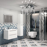 Пенал Элеганс правый для ванной комнаты - Фото 3