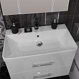 Мебель для ванной Арабеско 80 с зеркальным шкафом без светильника для ванной комнаты - Фото 2