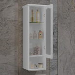 Шкаф подвесной одностворчатый Риспекто правый для ванной комнаты - Фото 2