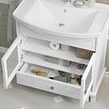 Комплект мебели для ванной Омега 75 см для ванной комнаты - Фото 5
